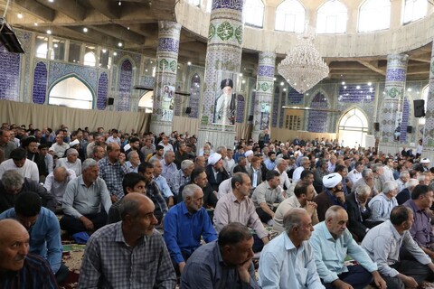 تصاویر/ اقامه نماز جمعه شهرستان خرمدره