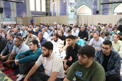 تصاویر/ اقامه نماز جمعه شهرستان خرمدره