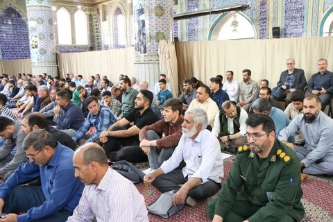 تصاویر/ اقامه نماز جمعه شهرستان خرمدره