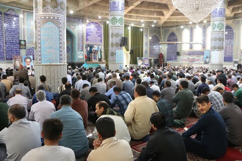 تصاویر/ اقامه نماز جمعه شهرستان خرمدره