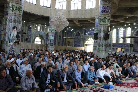 تصاویر/ اقامه نماز جمعه شهرستان خرمدره