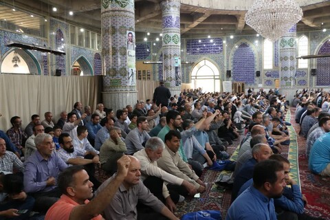 تصاویر/ اقامه نماز جمعه شهرستان خرمدره