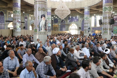 تصاویر/ اقامه نماز جمعه شهرستان خرمدره