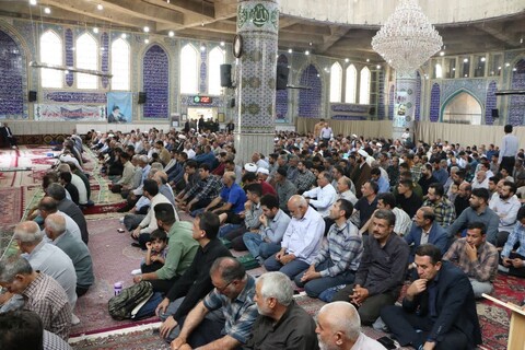 تصاویر/ اقامه نماز جمعه شهرستان خرمدره