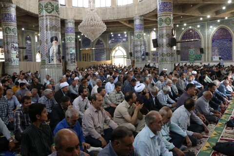 تصاویر/ اقامه نماز جمعه شهرستان خرمدره