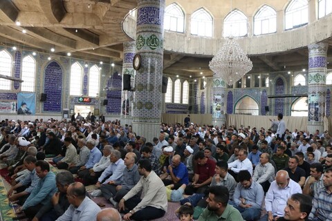 تصاویر/ اقامه نماز جمعه شهرستان خرمدره