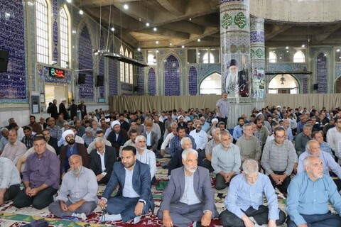 تصاویر/ اقامه نماز جمعه شهرستان خرمدره