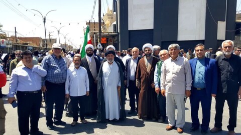 تصاویر/راهپیمایی شکوهمند نصر و خشم مردم شریف بهبهان