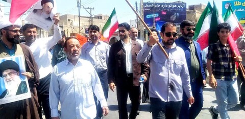 تصاویر/راهپیمایی شکوهمند نصر و خشم مردم شریف بهبهان