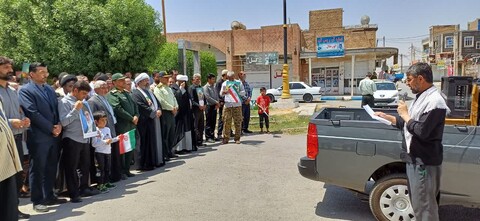 تصاویر/خروش پرشور مردم ولایتمدار لالی در جمعه خشم و نصر