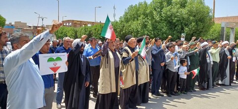 تصاویر/خروش پرشور مردم ولایتمدار لالی در جمعه خشم و نصر