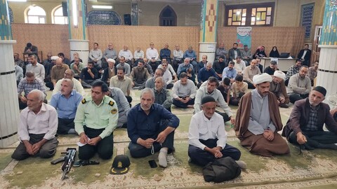 تصاویر/ اقامه نماز جمعه شهرستان هیدج