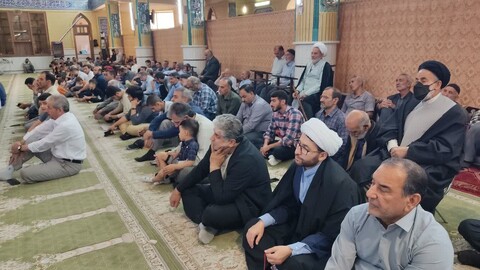 تصاویر/ اقامه نماز جمعه شهرستان هیدج