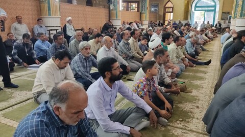 تصاویر/ اقامه نماز جمعه شهرستان هیدج