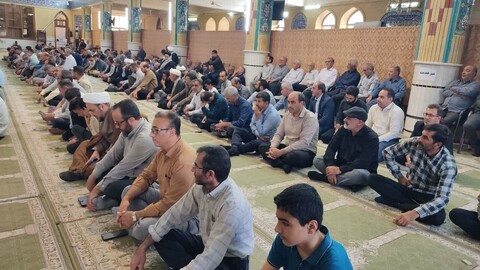 تصاویر/ اقامه نماز جمعه شهرستان هیدج