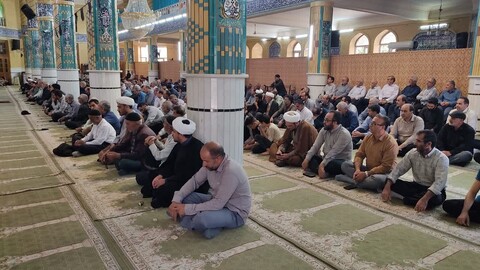 تصاویر/ اقامه نماز جمعه شهرستان هیدج