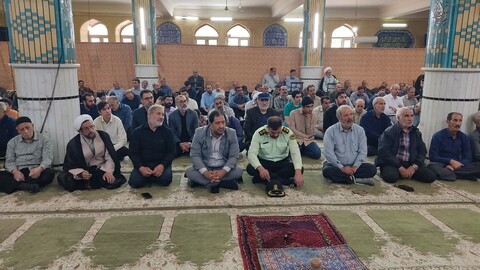 تصاویر/ اقامه نماز جمعه شهرستان هیدج