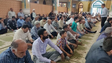 تصاویر/ اقامه نماز جمعه شهرستان هیدج