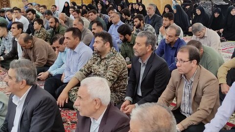 تصاویر/ اقامه نماز جمعه در شهرستان چوار