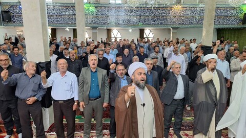 تصاویر/ اقامه نماز جمعه شهرستان ترکمنچای