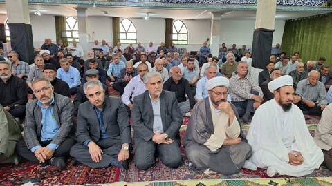 تصاویر/ اقامه نماز جمعه شهرستان ترکمنچای