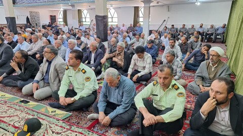 تصاویر/ اقامه نماز جمعه شهرستان ترکمنچای