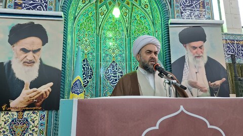 تصاویر/ اقامه نماز جمعه شهرستان ترکمنچای