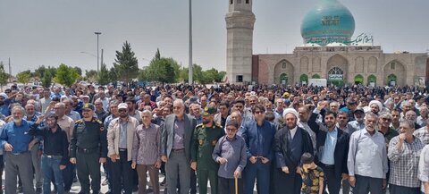 تصاویر/ جمعه خشم و نصر بردسیر