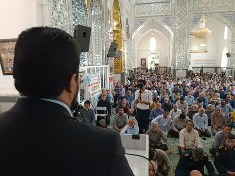 تصاویر/ جمعه خشم و نصر بردسیر