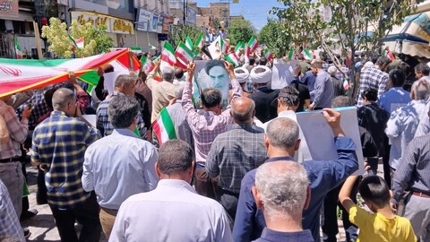 تصاویر/ راهپیمایی جمعه های نصر و خشم در میانه