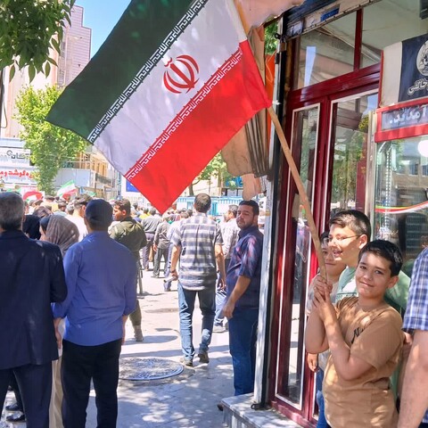 تصاویر/ راهپیمایی جمعه های نصر و خشم در میانه