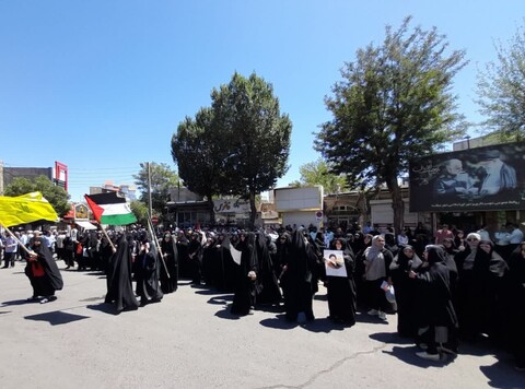 تصاویر/ راهپیمایی جمعه های نصر و خشم در میانه