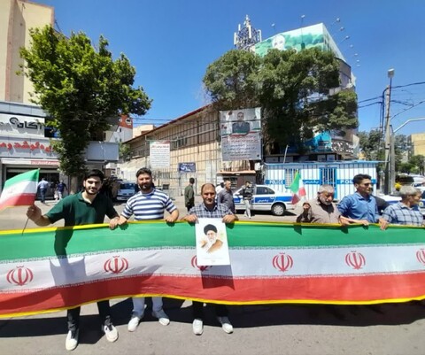 تصاویر/ راهپیمایی جمعه های نصر و خشم در میانه