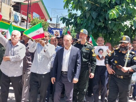 تصاویر/ راهپیمایی جمعه های نصر و خشم در میانه