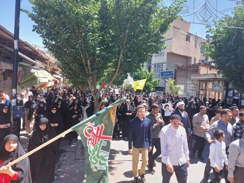 تصاویر/ راهپیمایی جمعه های نصر و خشم در میانه