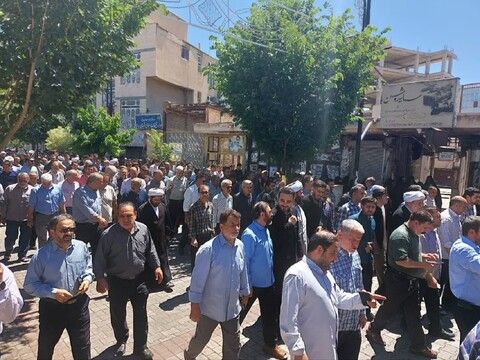 تصاویر/ راهپیمایی جمعه های نصر و خشم در میانه