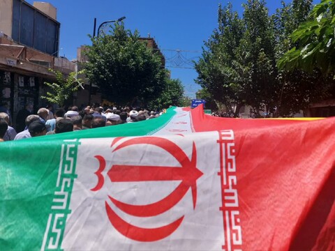 تصاویر/ راهپیمایی جمعه های نصر و خشم در میانه