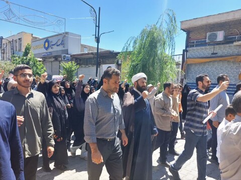 تصاویر/ راهپیمایی جمعه های نصر و خشم در میانه