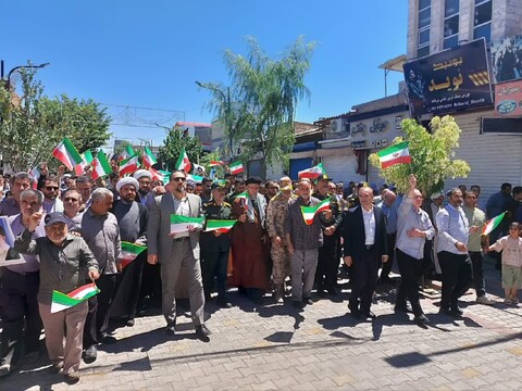 تصاویر/ راهپیمایی جمعه های نصر و خشم در میانه