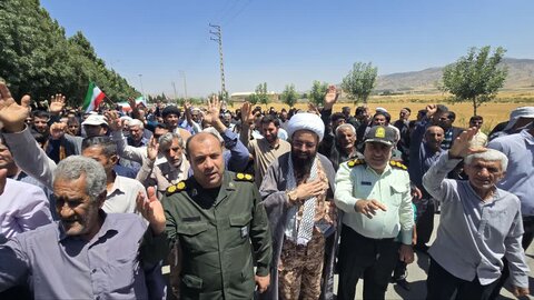 فیلم| انزجار باشتی ها از رژیم کودک کش و حمایت از نیروهای مسلح