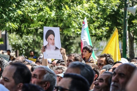 تصاویر/ راهپیمایی جمعه های نصر و خشم در زنجان