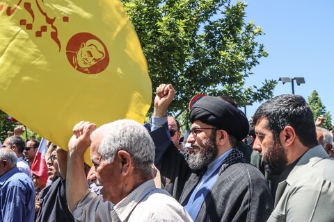 تصاویر/ راهپیمایی جمعه های نصر و خشم در زنجان