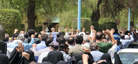 تصاویر/حماسه حضور مردم انقلابی اندیمشک در جمعه نصر و خشم