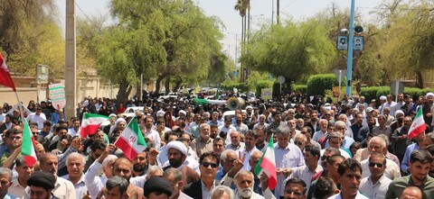 تصاویر/حماسه حضور مردم انقلابی اندیمشک در جمعه نصر و خشم