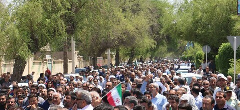 تصاویر/حماسه حضور مردم انقلابی اندیمشک در جمعه نصر و خشم