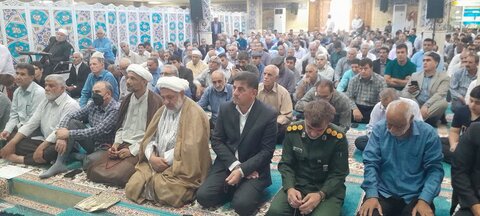 تصاویر/اقامه‌ نماز جمعه در شهرستان دره شهر