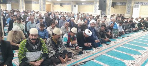 تصاویر/اقامه‌ نماز جمعه در شهرستان دره شهر