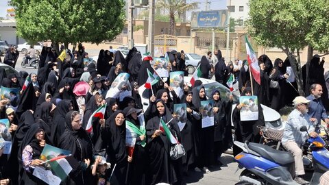 تصاویر/ راهپیمایی خشم و نصر در بندر دیلم