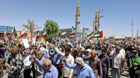 تصاویر/ راهپیمایی خشم و نصر در بندر دیلم