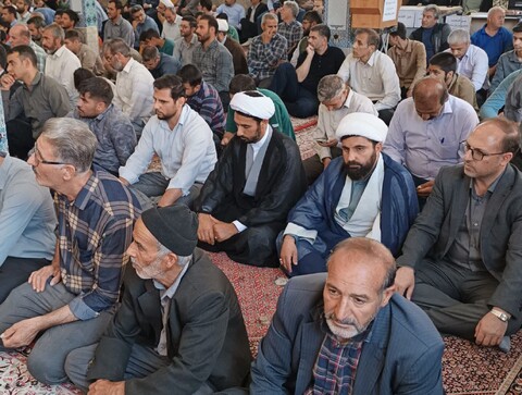 تصاویر/ اقامه نماز جمعه شهرستان سلطانیه
